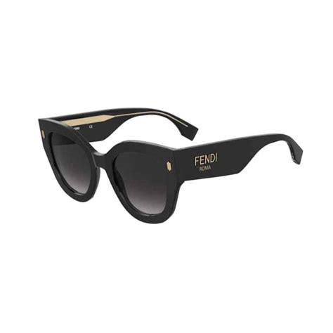 Fendi FF 0435/S 807/9O Sunglasses in Black .